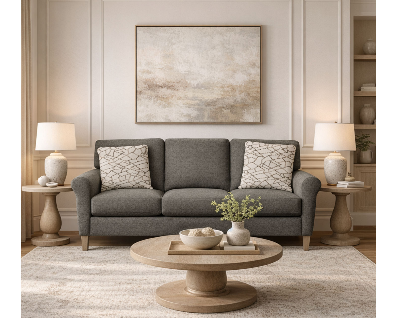 Arlie 76" Sofa  (+100 Standard and Performance Fabrics) - Beautifully Crafted. Exceptionally Comfortable.