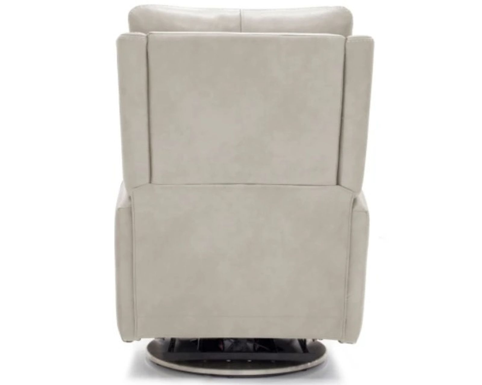 San Marco Swivel Recliner w/Power Recline, Power Head Rest & Power Lumbar (Lay Flat) - Dove (In stock)