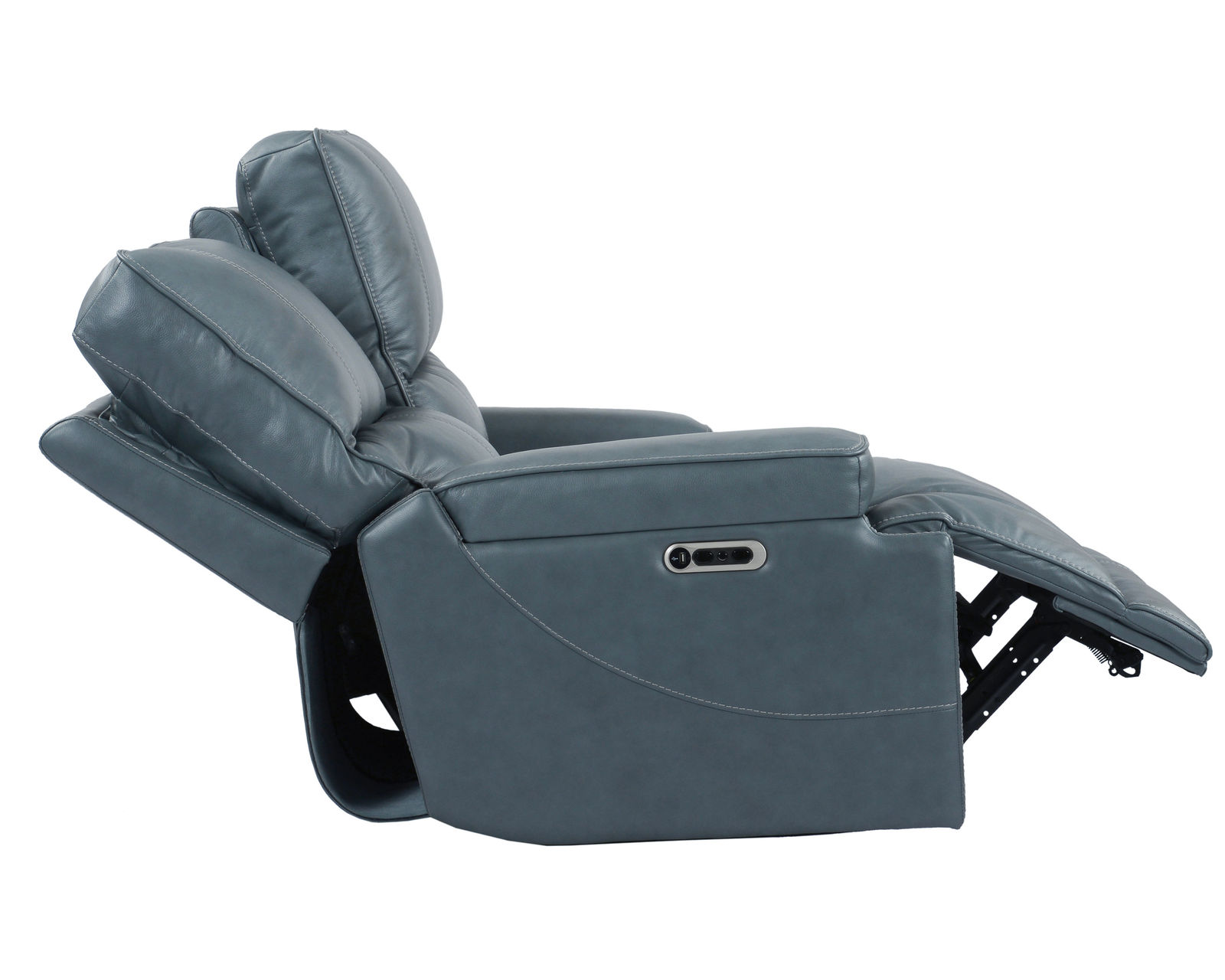 Whitman 89" FreeMotion Cordless Power Reclining Sofa (Battery Operated) Azure (In stock - Fast shipping) - Whitman FreeMotion Cordless Power Reclining Sofa (Battery Operated) in Verona Azure