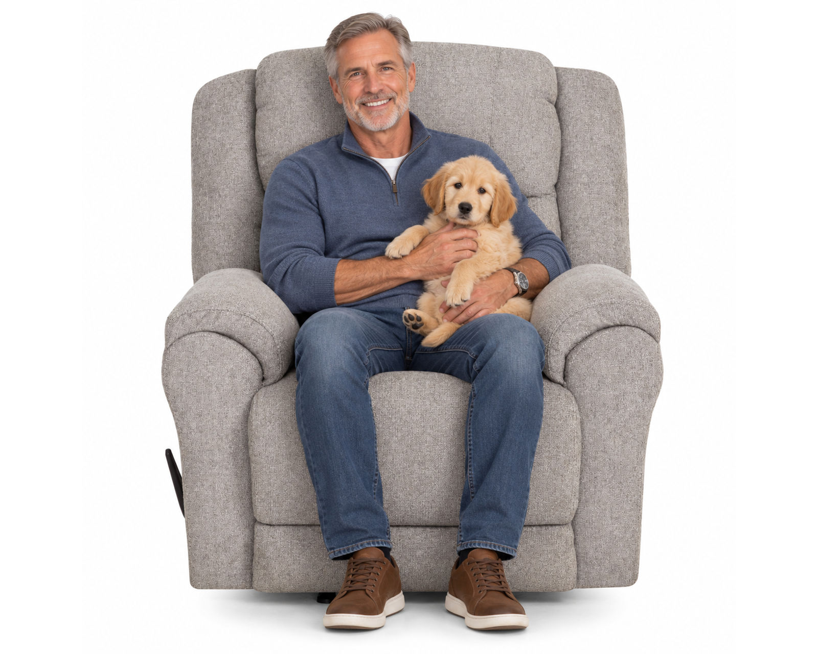 Keaton 90" Reclining Sofa (Plush Comfort. Relaxed Style. Made for Everyday Living) - Built for Motion. Designed for Life.