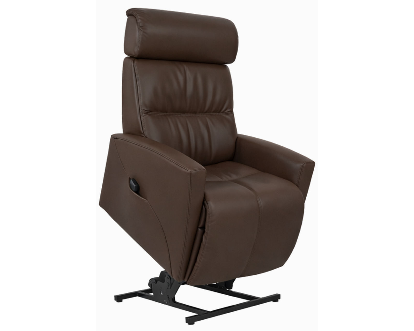 Milan 3 Motor Leather Lift Reclining Chair Brown (IN STOCK)