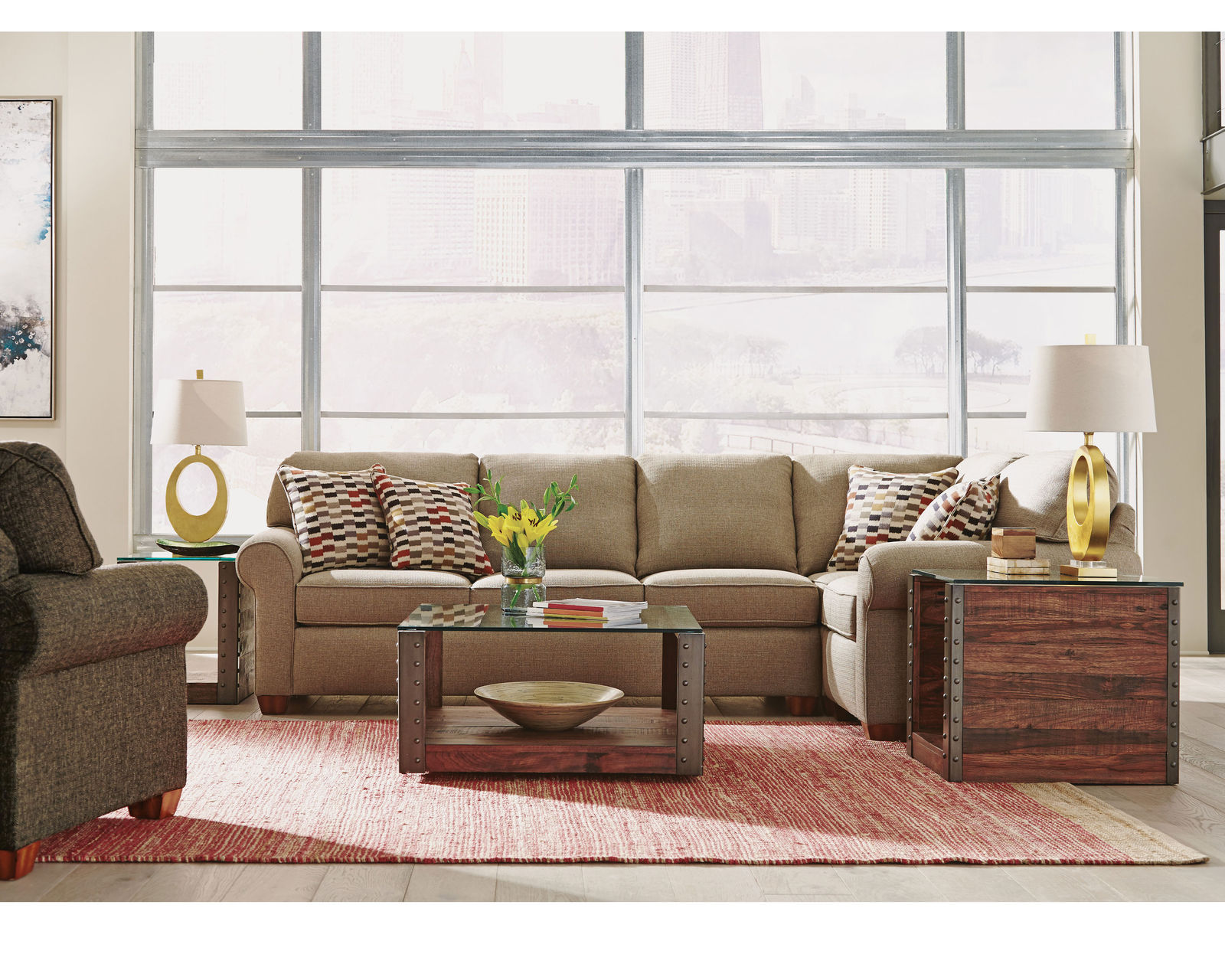 Thornton 5535 Sectional (100+ fabrics)