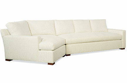 Layout C: Two Piece Sectional  (Overall 148" Wide)