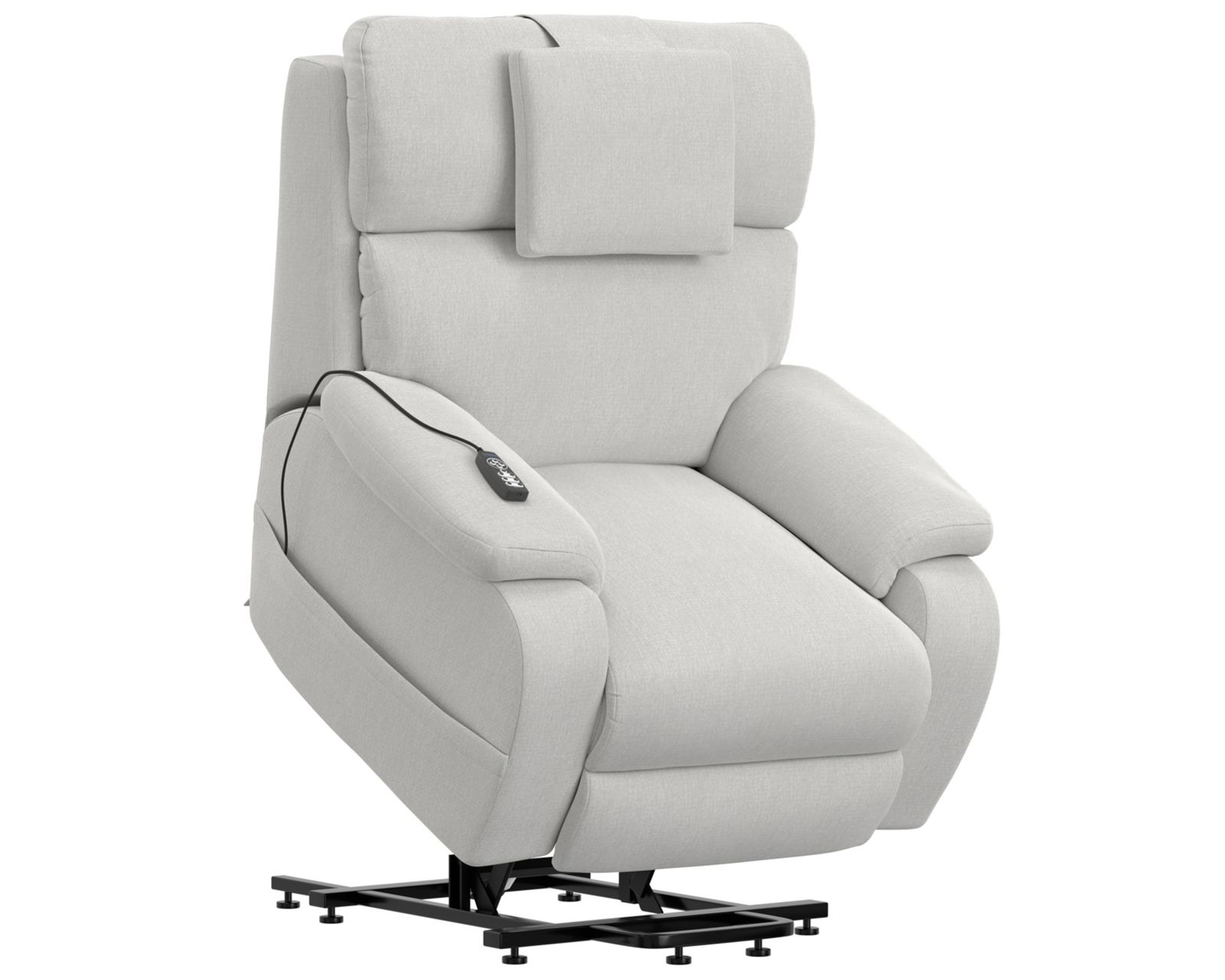 Snoozer Dual Power Lift Power Headrest Lay Flat Recliner with CR3 Heat & Massage + Zero Gravity (3 colors) - The Power to Relax. The Confidence to Rise.