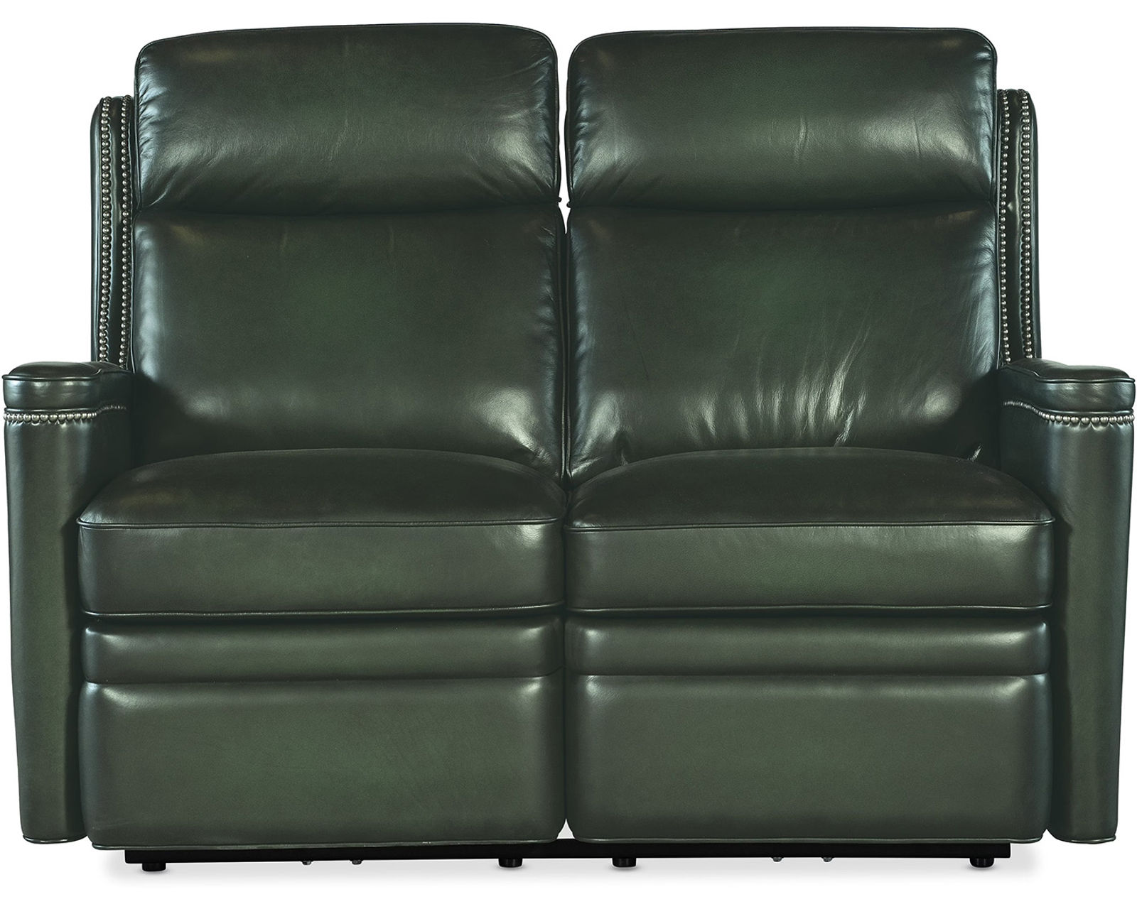 Hamilton Zero Gravity Power Headrest Power Reclining Sofa Green (In stock) - Hamilton Power Loveseat with Power Headrest
