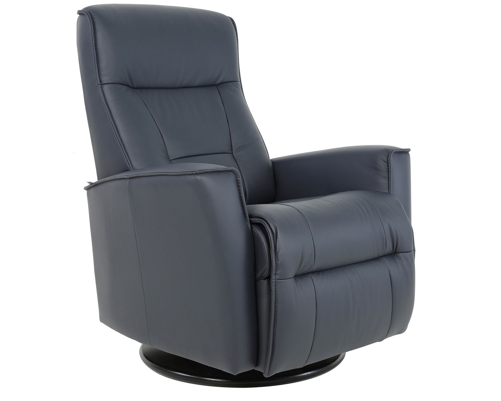 Harstad Swivel Glider Relaxer Recliner Navy (In stock - Fast shipping)