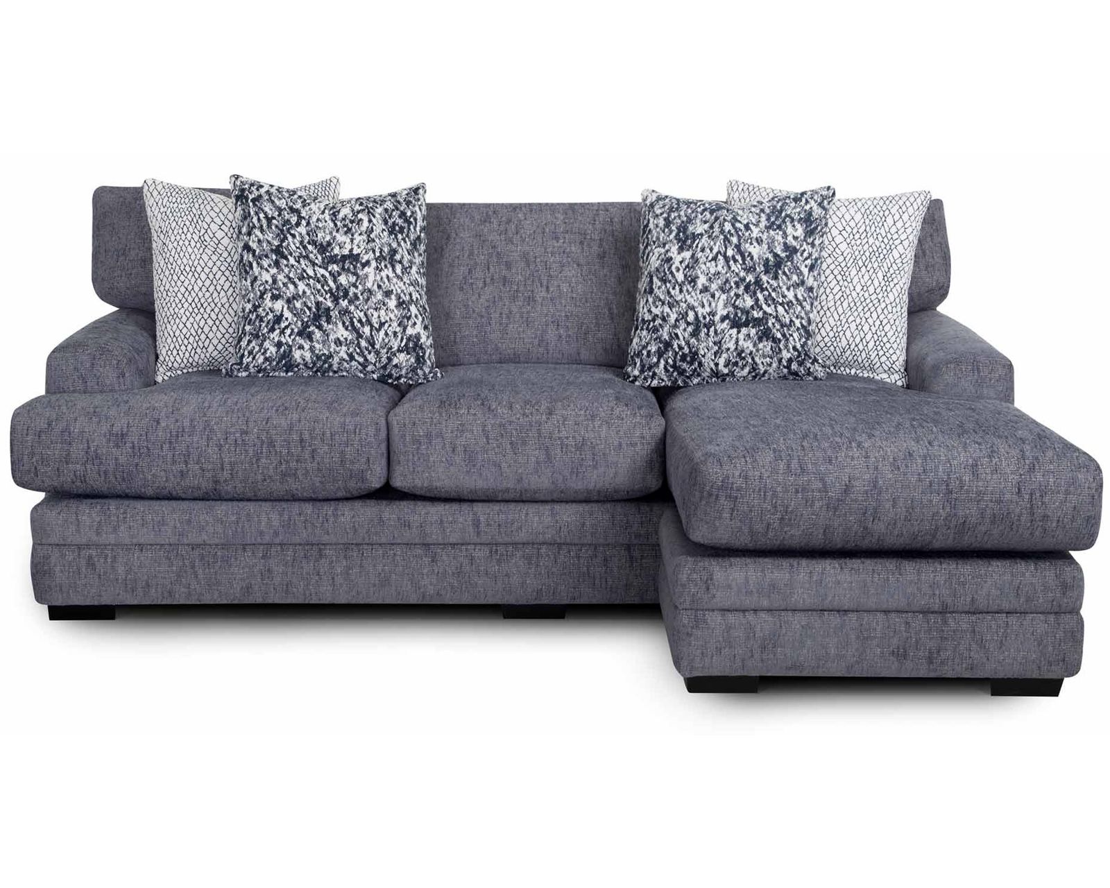 Sapphire 99" Sofa with Reversible Chaise (Relax Your Way. Reversible Chaise Comfort with a Fresh Designer Look)