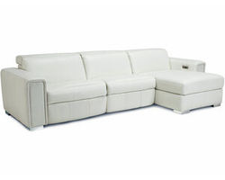 Titan 44004 Power Headrest Power Reclining Sectional (+100 leathers)