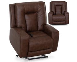 Brooks 4442 Big Man's Power Reclining Lift Chair with Power Headrest & Neori Air Massage – 500 lb. Capacity