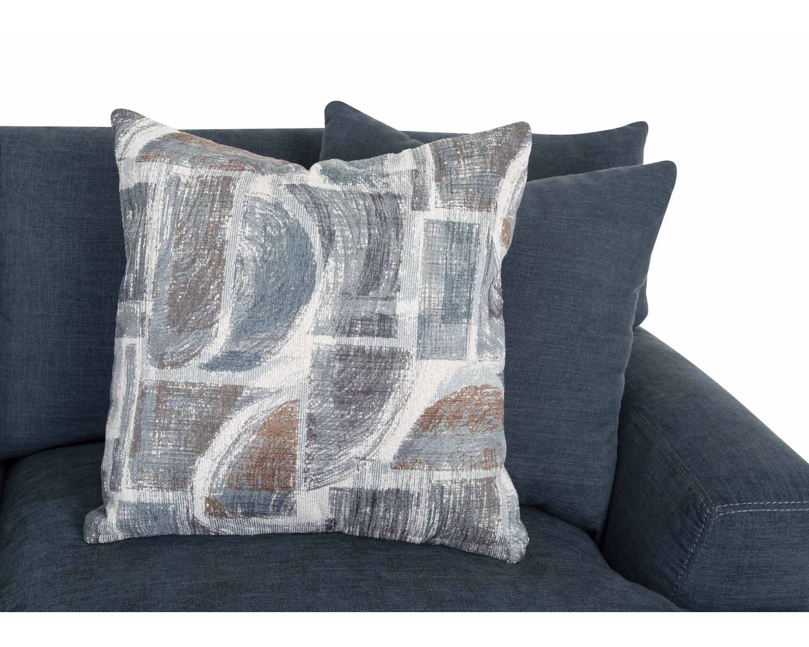 Camden 87" Casual Modern Sofa (Relaxed Modern Style. Deep Comfort)
