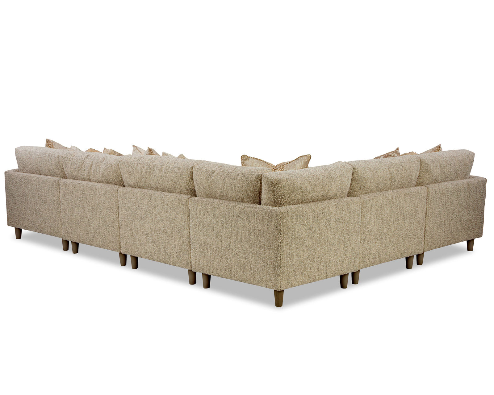 Chicago 7352 Modular Sectional (+100 performance fabrics) - Rear View