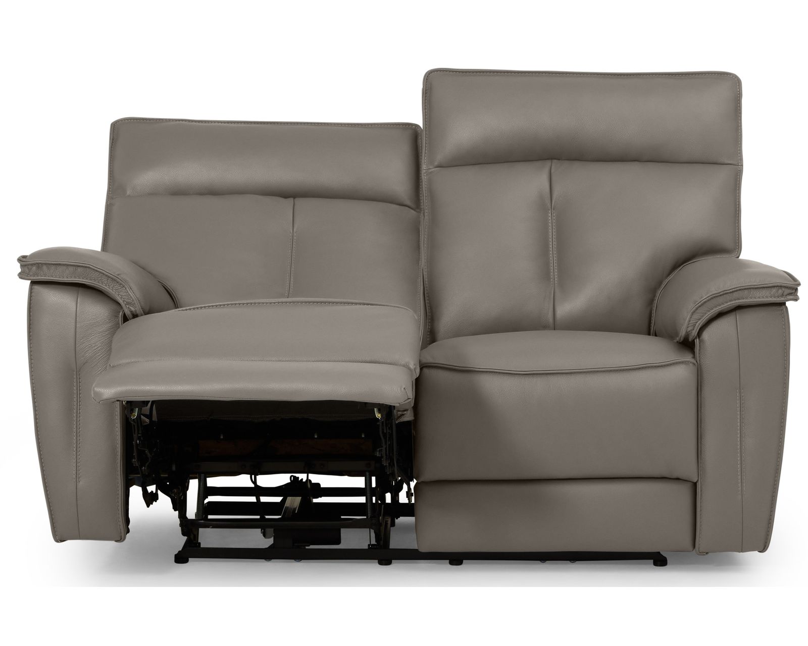 Oakley 41187 Power Headrest Power Reclining Sofa (86") +100 leathers - Oakley 63" Power Headrest Power Reclining Loveseat