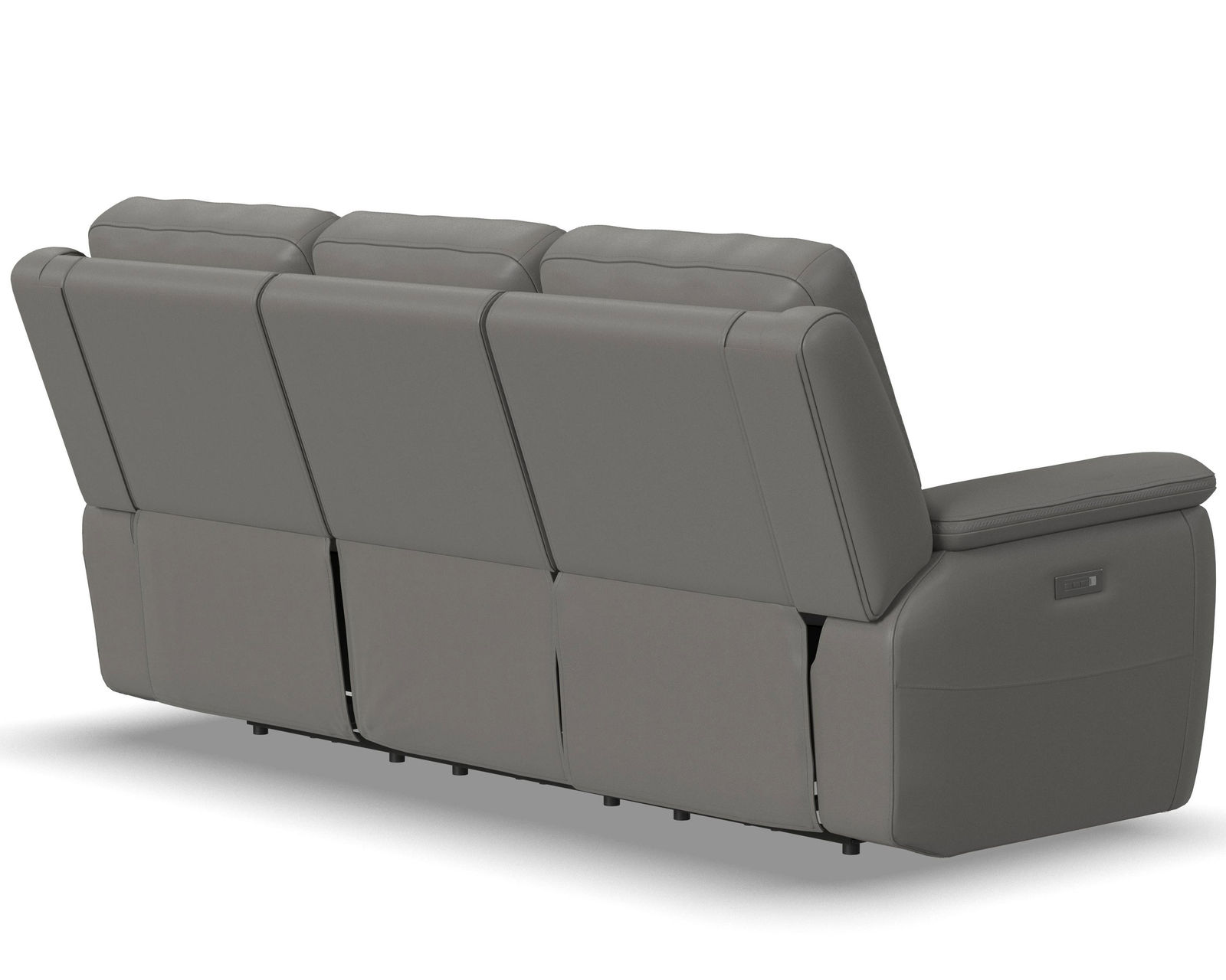 Sawyer Leather Power Reclining Sofa with Power Headrests and Lumbar (009-01) ZERO GRAVITY - In stock