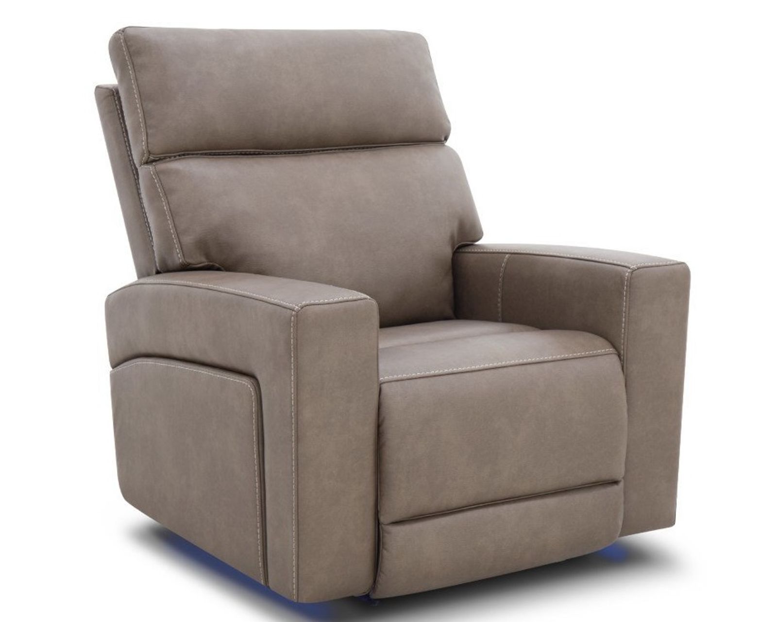 Vegas Game Chair Power Recliner w/Power Head Rest, Power Lumbar, Zero Gravity, Layflat, LED Lights, Bluetooth & 3" Footrest Extension (In stock)