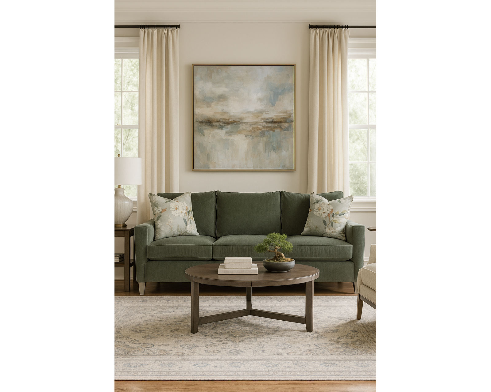 Joy P7531 Sofa (90") +100 performance fabrics