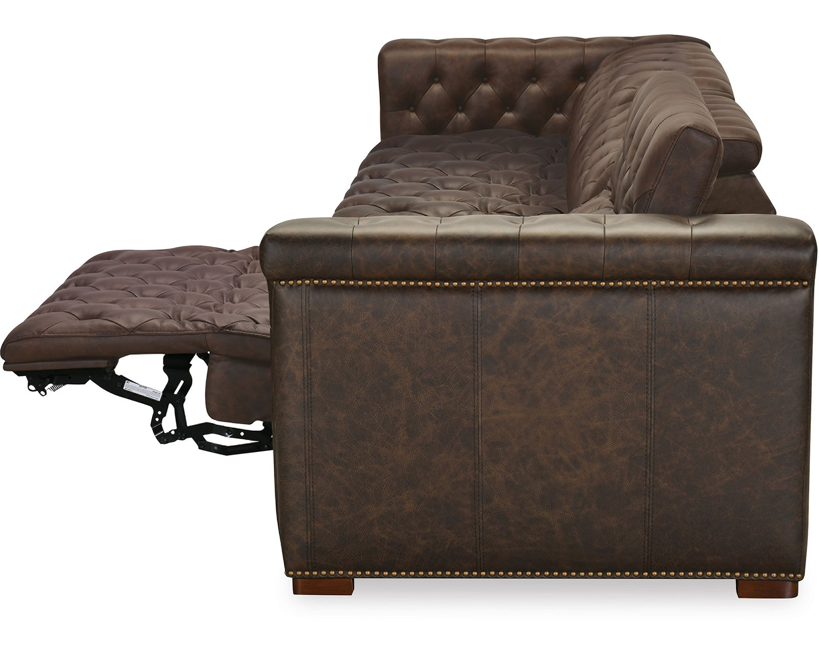 Savion Deux 3 Seat Sofa with Two Power Recliners and Three Power Headrests (089) In stock