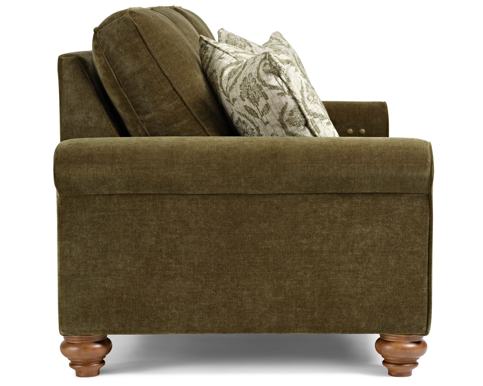 Weston 88" Power Incliner Sofa (+100 fabrics) 3 wood finishes - Premium Quality. Personalized for Your Home.