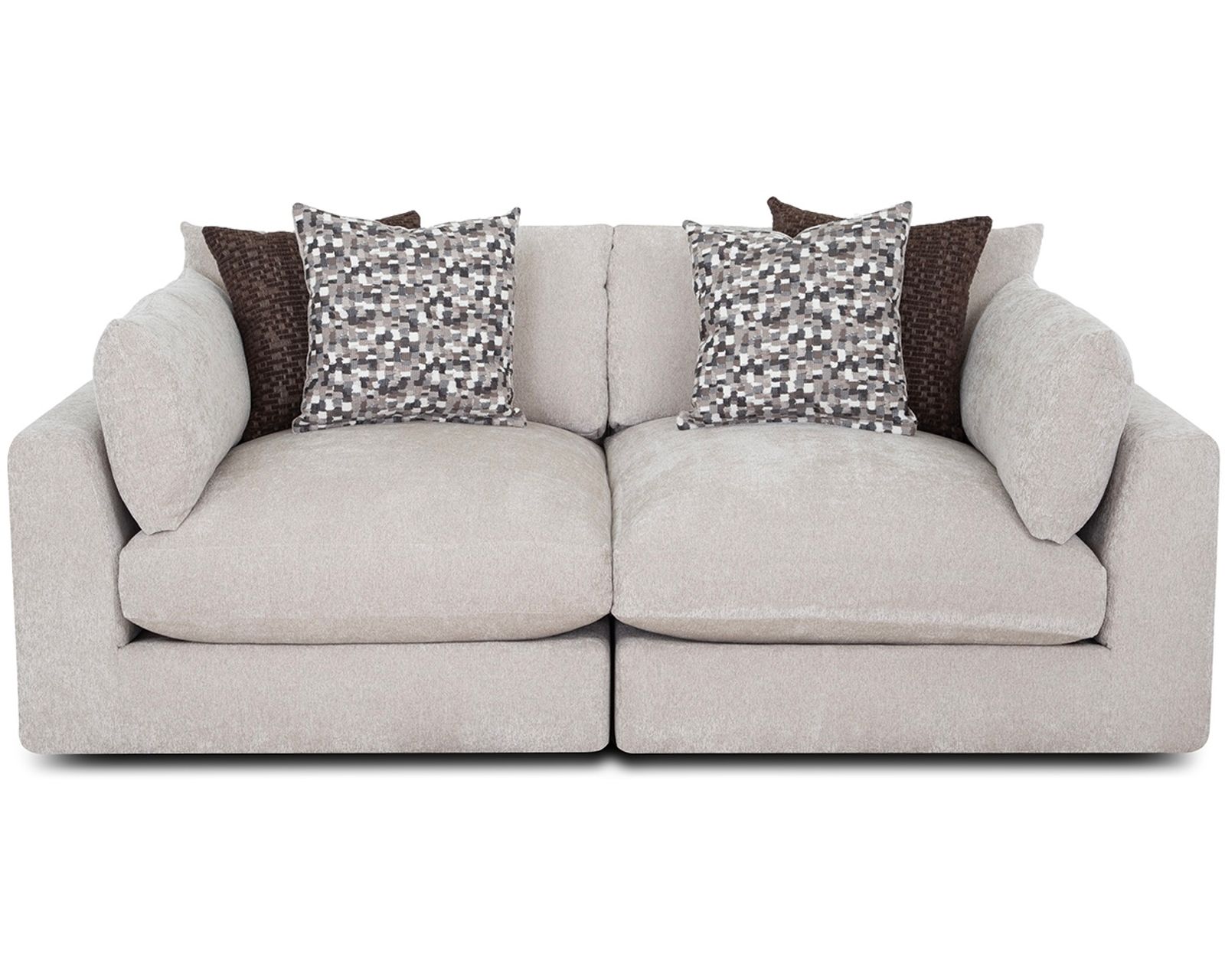 Pollock 965 EXTRA-Deep Seating Sofa (Go Beyond Deep. Discover Dreamscape) - Layout A: 92" Two Cushions Sofa 