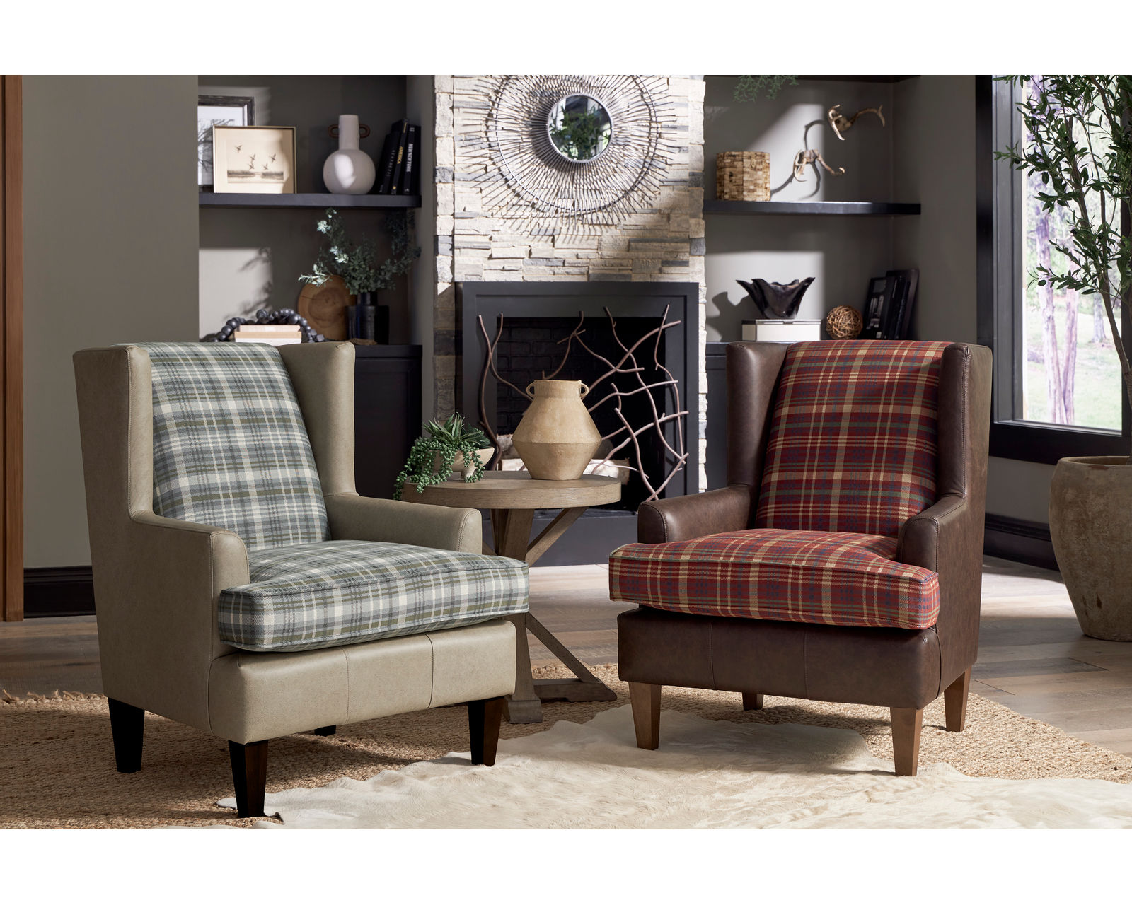 🎣 Sterling Wing Back Chair (FS1) - Sterling Wingback Chair