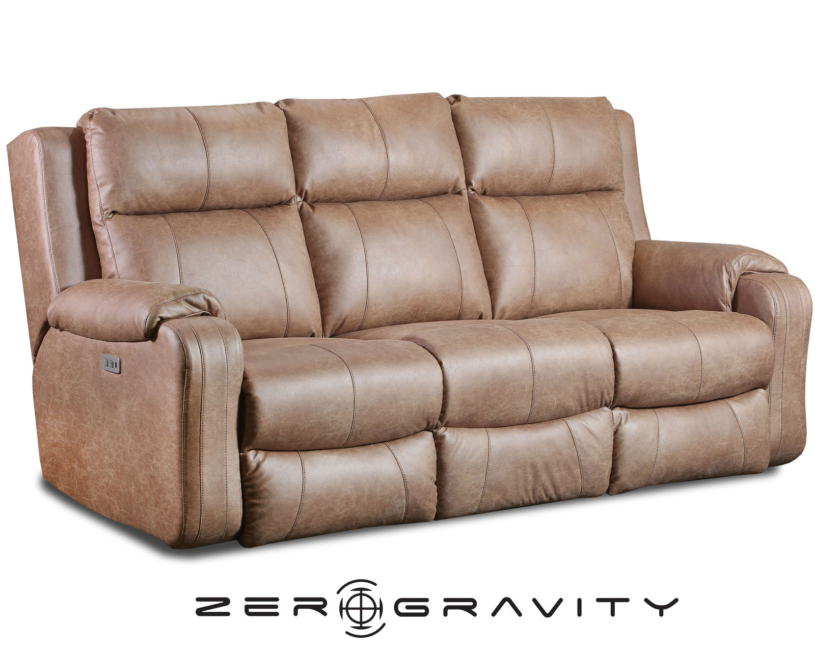 Contour 83" Zero Gravity Power Reclining Sofa (+150 fabrics and leathers) - Contour Zero Gravity Power Headrest Power Reclining Sofa