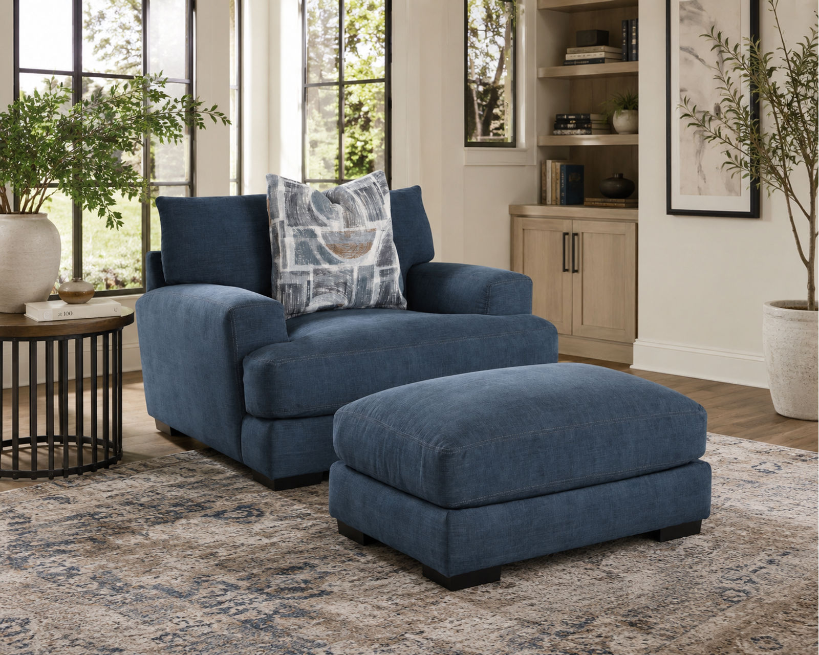 Camden 87" Casual Modern Sofa (Relaxed Modern Style. Deep Comfort) - Your Shortcut to a Beautifully Designed Home.