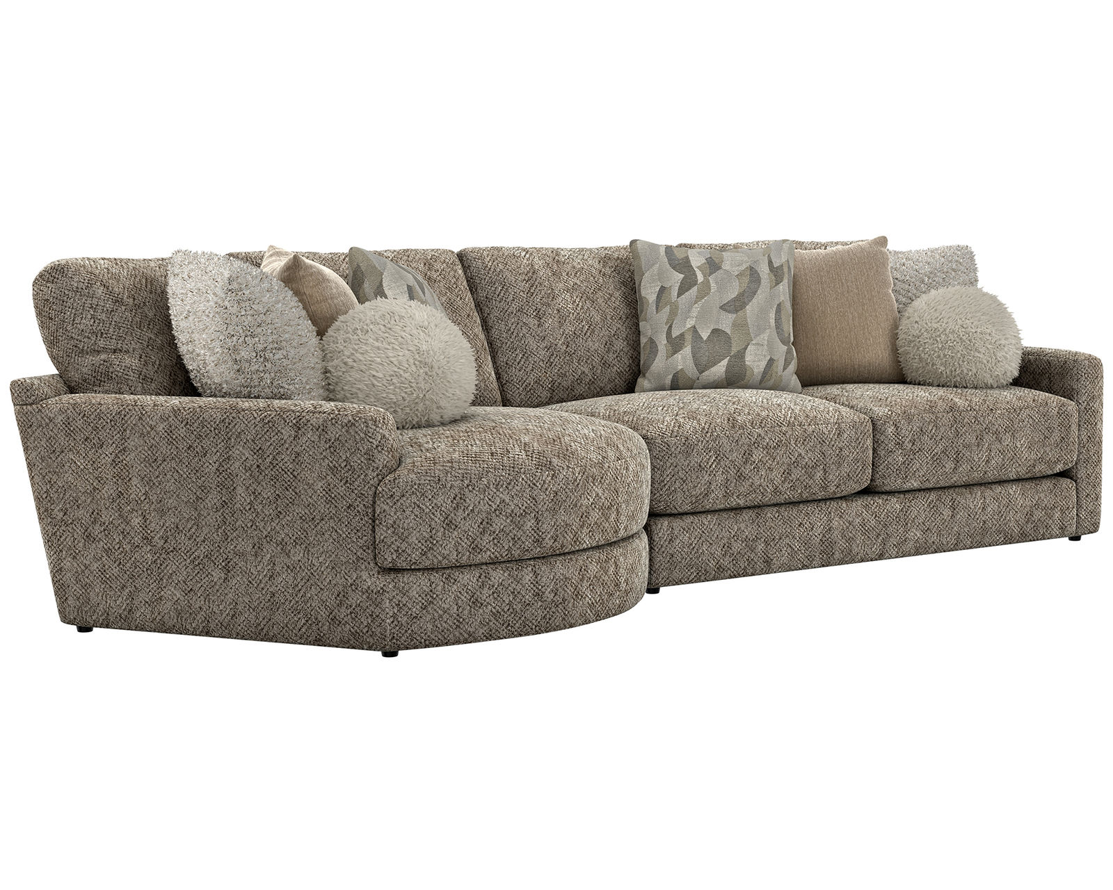 Turner 3145 Modular Sectional (includes pillows) - Piano Chaise Ottoman Available Left or Right Side