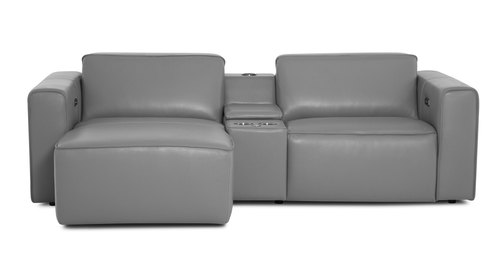 Layout A:  Three Piece Chaise Reclining Sectional 62" x 97"
