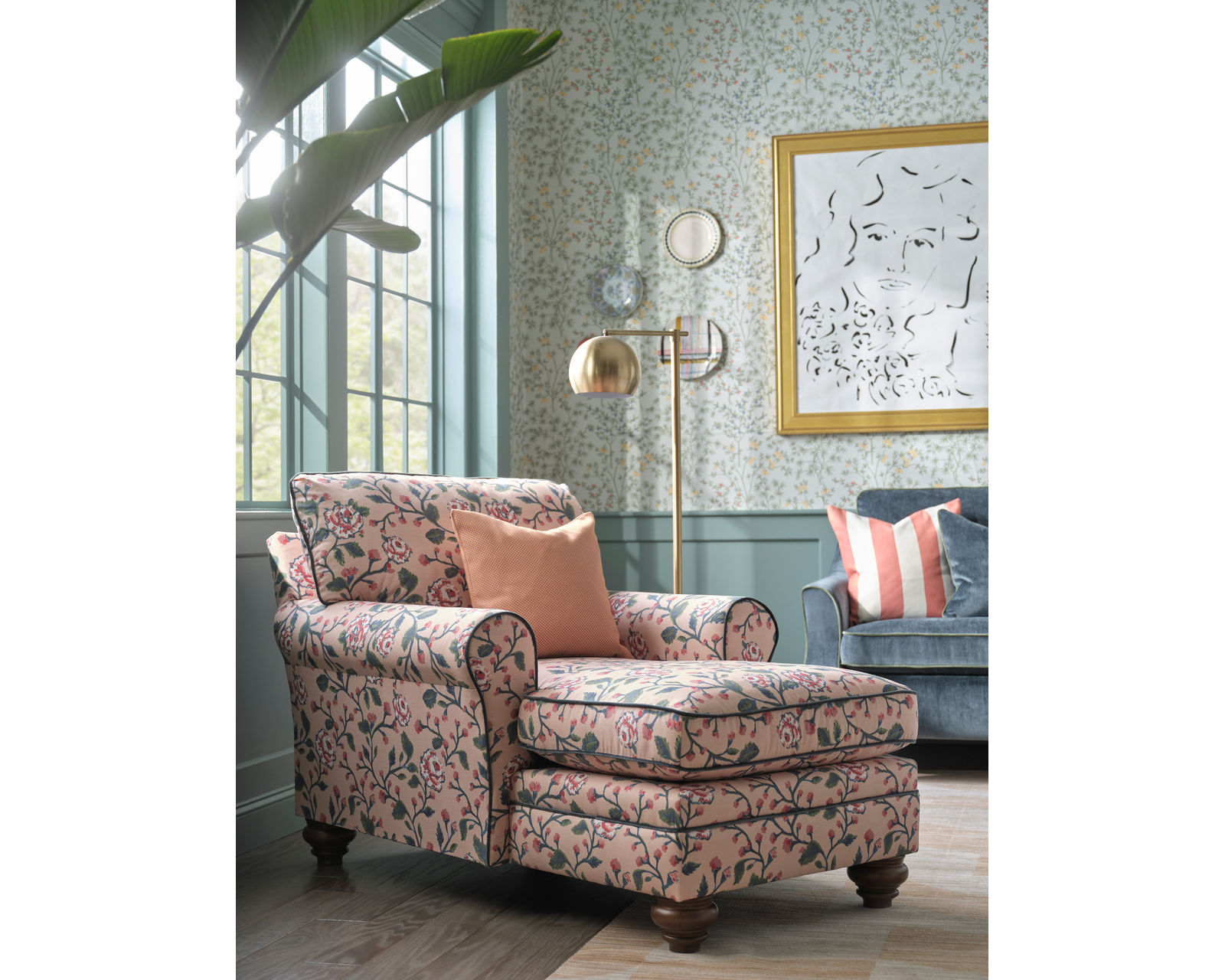Erin & Ben Kress Chaise Lounge (+50 fabrics)