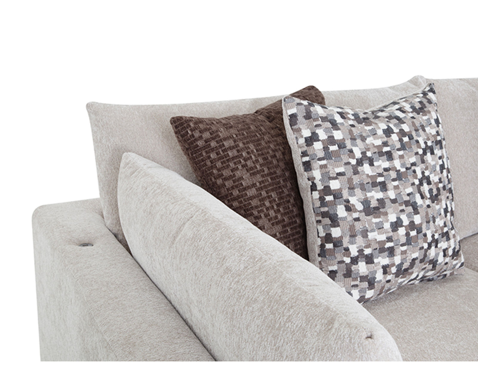 Pollock 965 Modular EXTRA Deep Seating Sectional (So Deep, It’s Almost a Bed) - Includes All Accent Pillows
