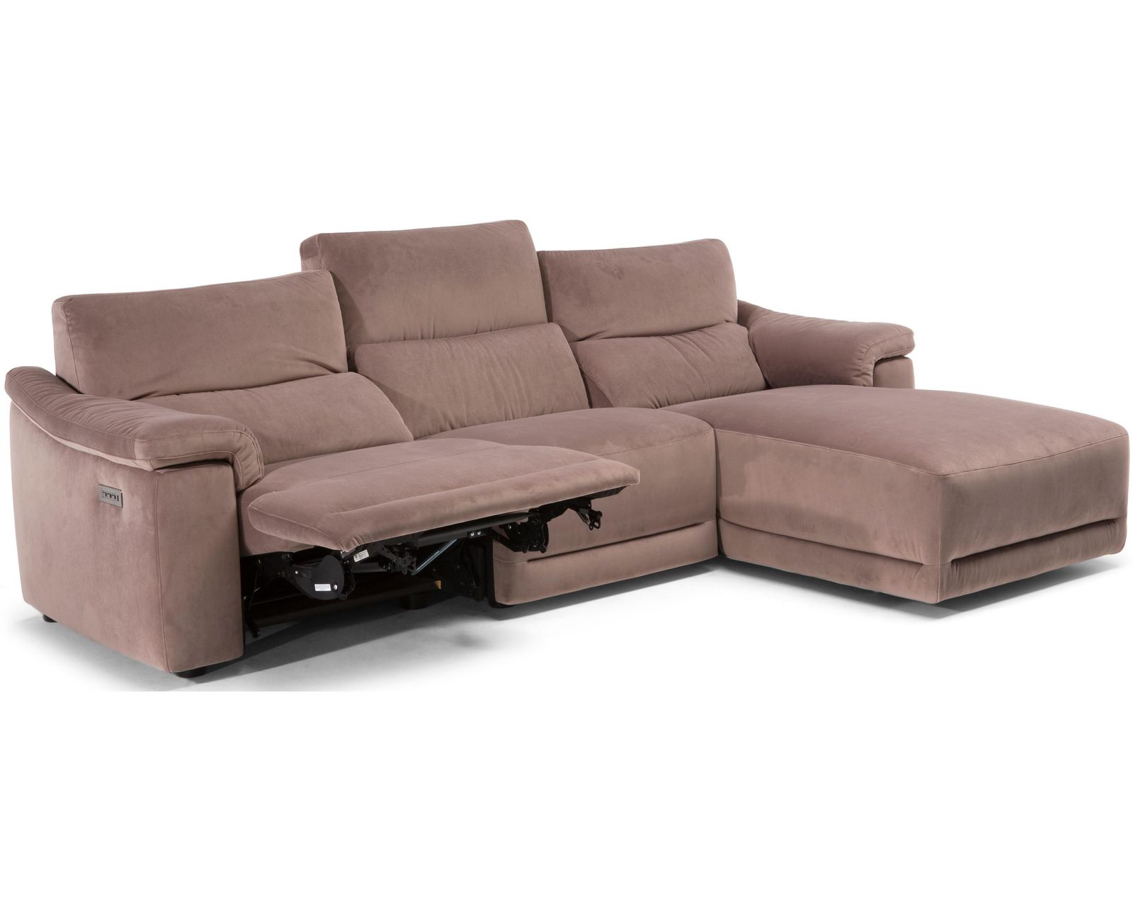 Brama C070 Triple Power Reclining Sectional (+40 fabrics)