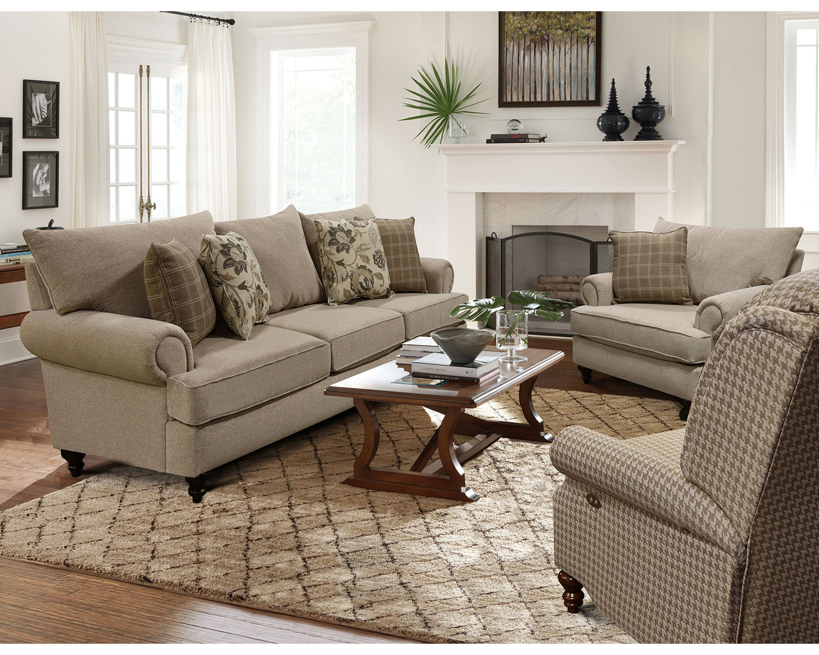 Rosalie 102" Sofa  (+100 Standard and Performance Fabrics) - Rosalie 102" Sofa