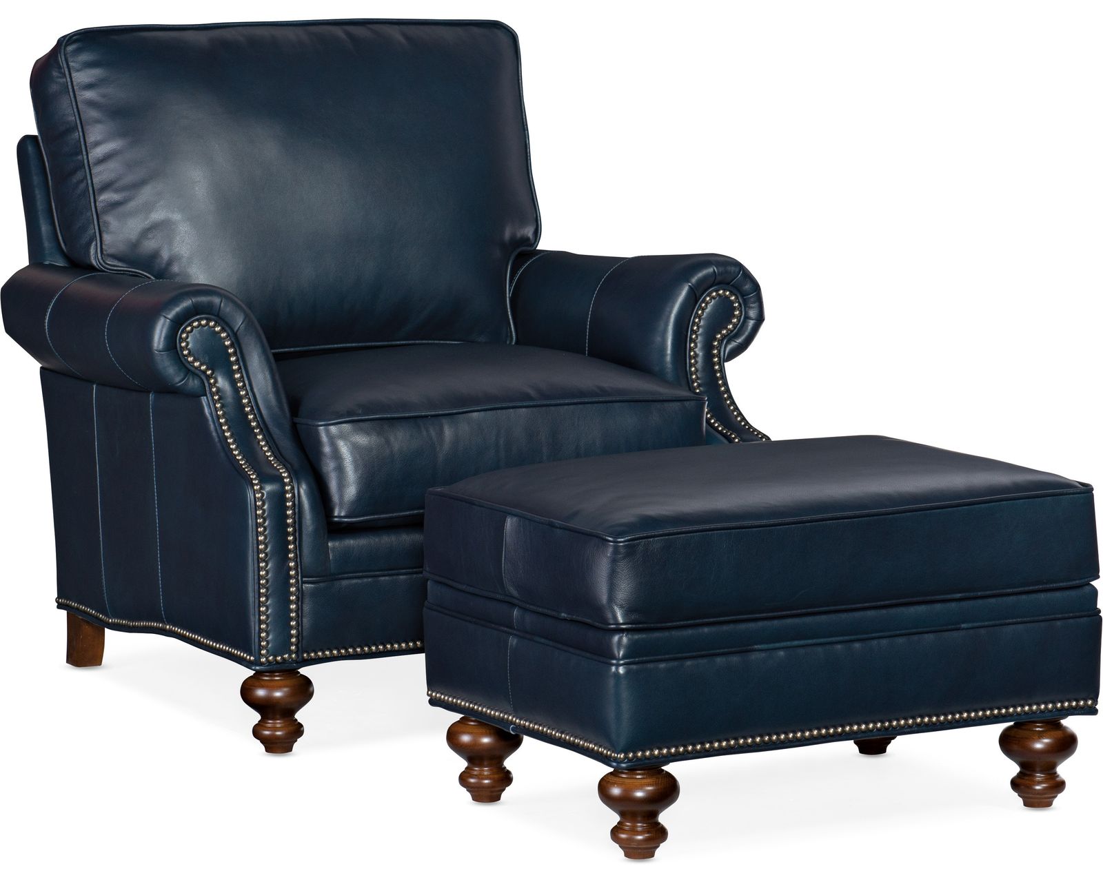 Bradington Young West Haven 759 Sofa (12 leathers) 8-Way Hand Tie - West Haven Stationary Chair 8-Way Hand Tie
