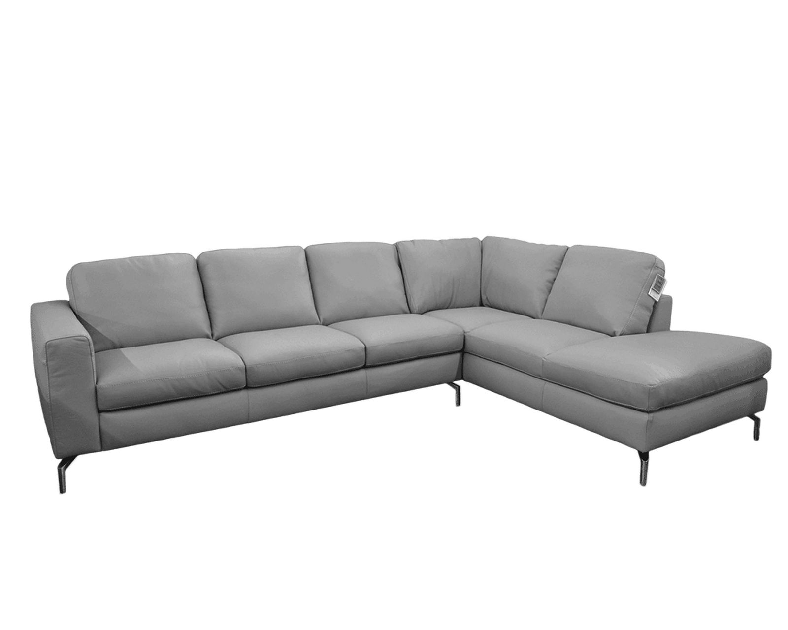 Sollievo B845 Sectional (+40 fabrics) - Layout C: Two Piece Sectional - 115" x 82"
