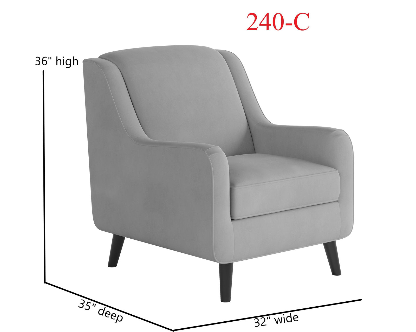 Truth or Dare Salt Accent Chairs (eight styles available) Performance fabric - Truth or Dare Salt Accent Chair 240-C (Performance fabric)