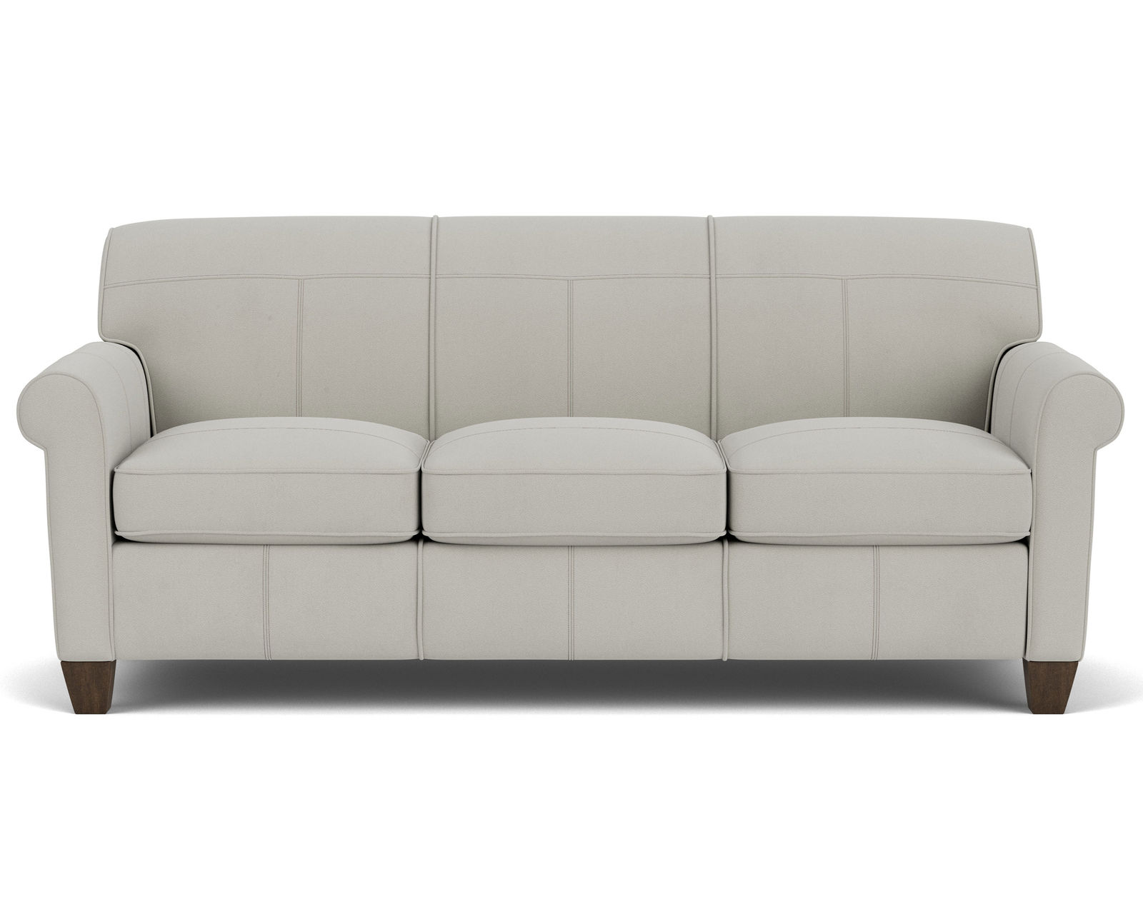 Dana 82" Stationary Leather Sofa (Leather choices)