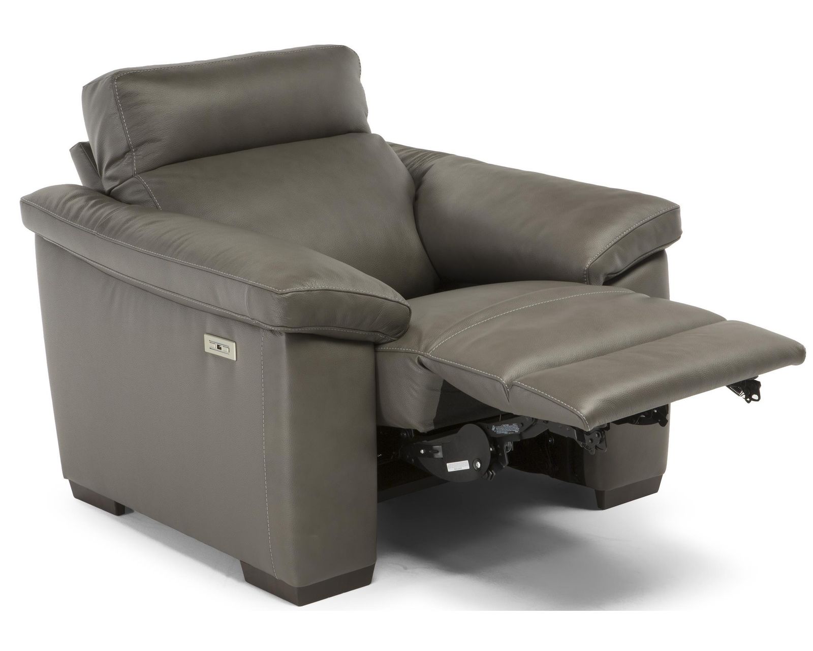 Estremo C126 Power Headrest Power Reclining Sofa 77" or 88" (+50 leathers) - Estremo Power Headrest Power Recliner