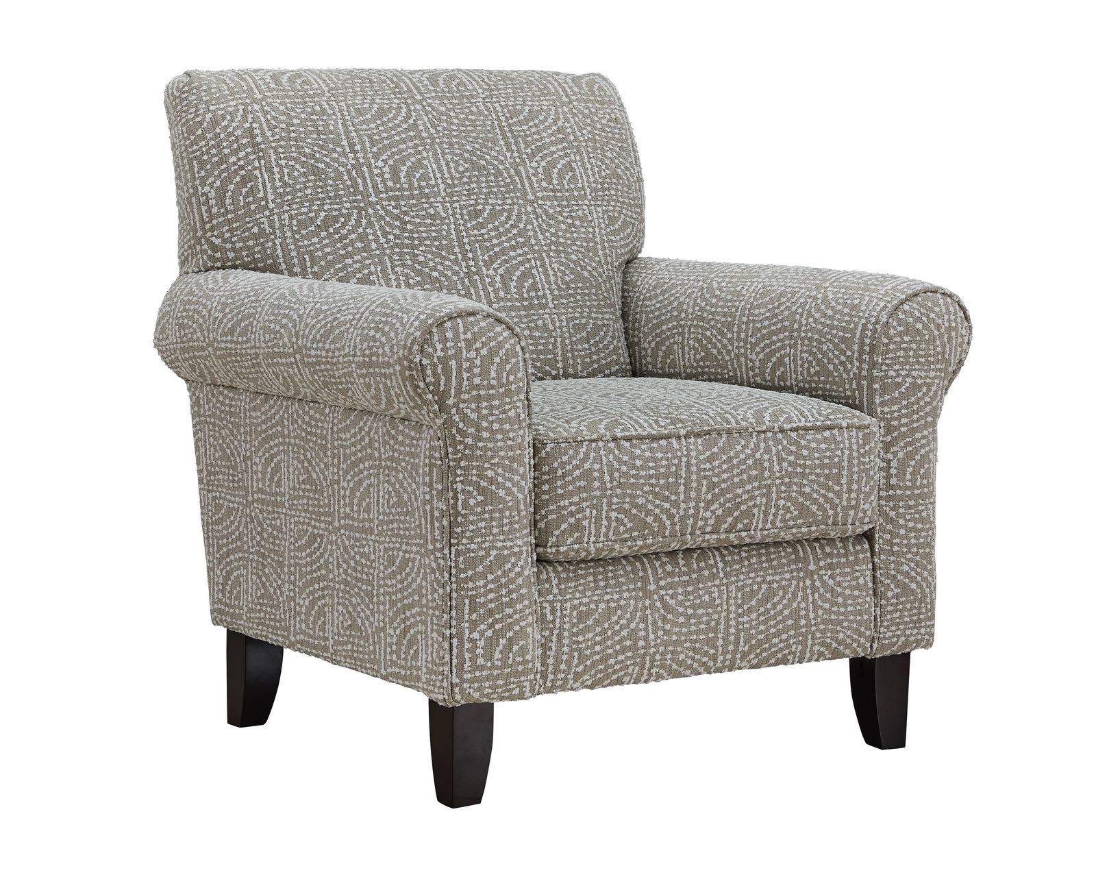 Hogan Cotton Five Piece Sectional 7004 (includes pillows) performance fabric - 103" x 101.5 - Allegory Linen Accent Chair  - performance fabric