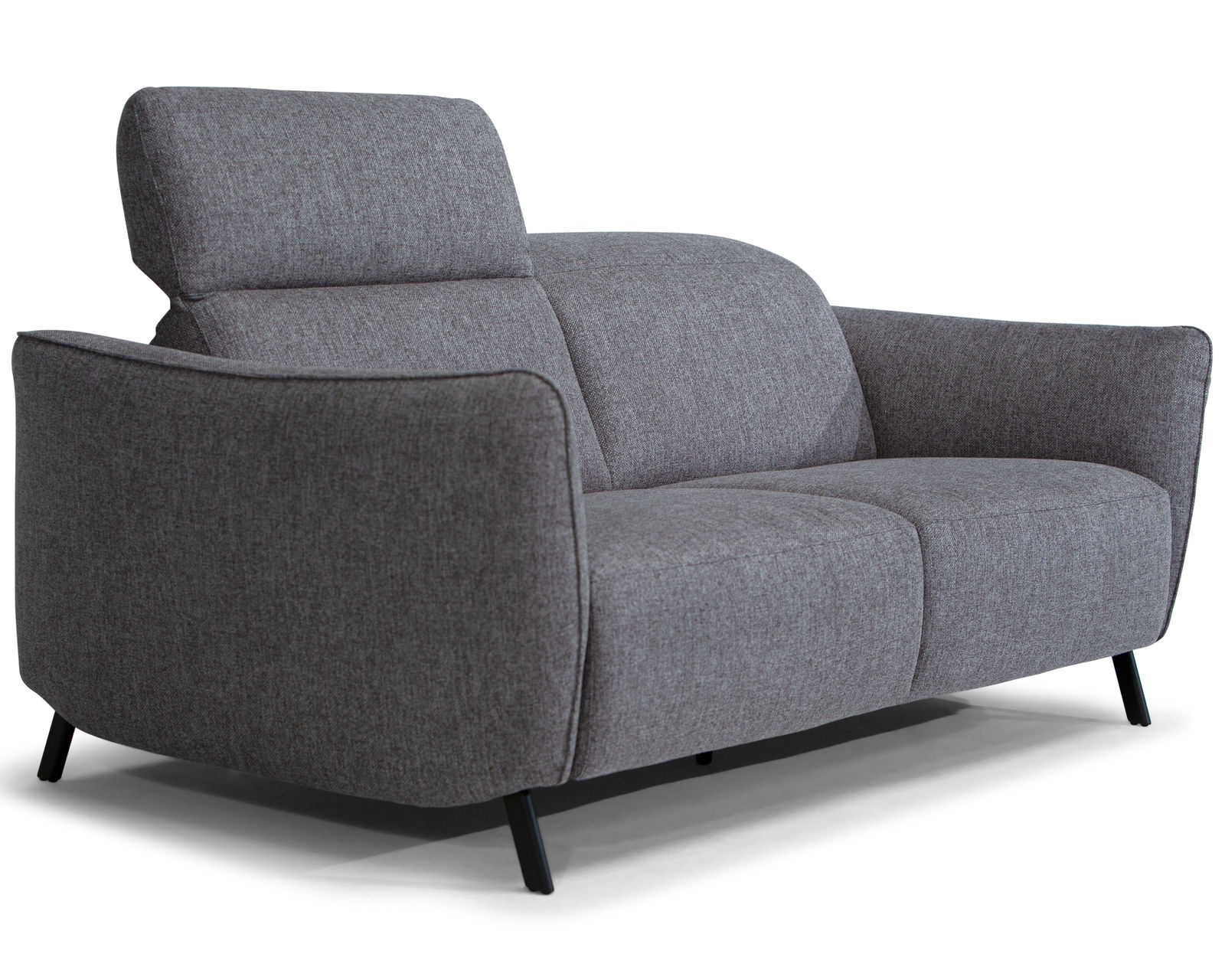 Lima C267 Sofa (74" or 86") +40 fabrics - Features manually adjustable headrests