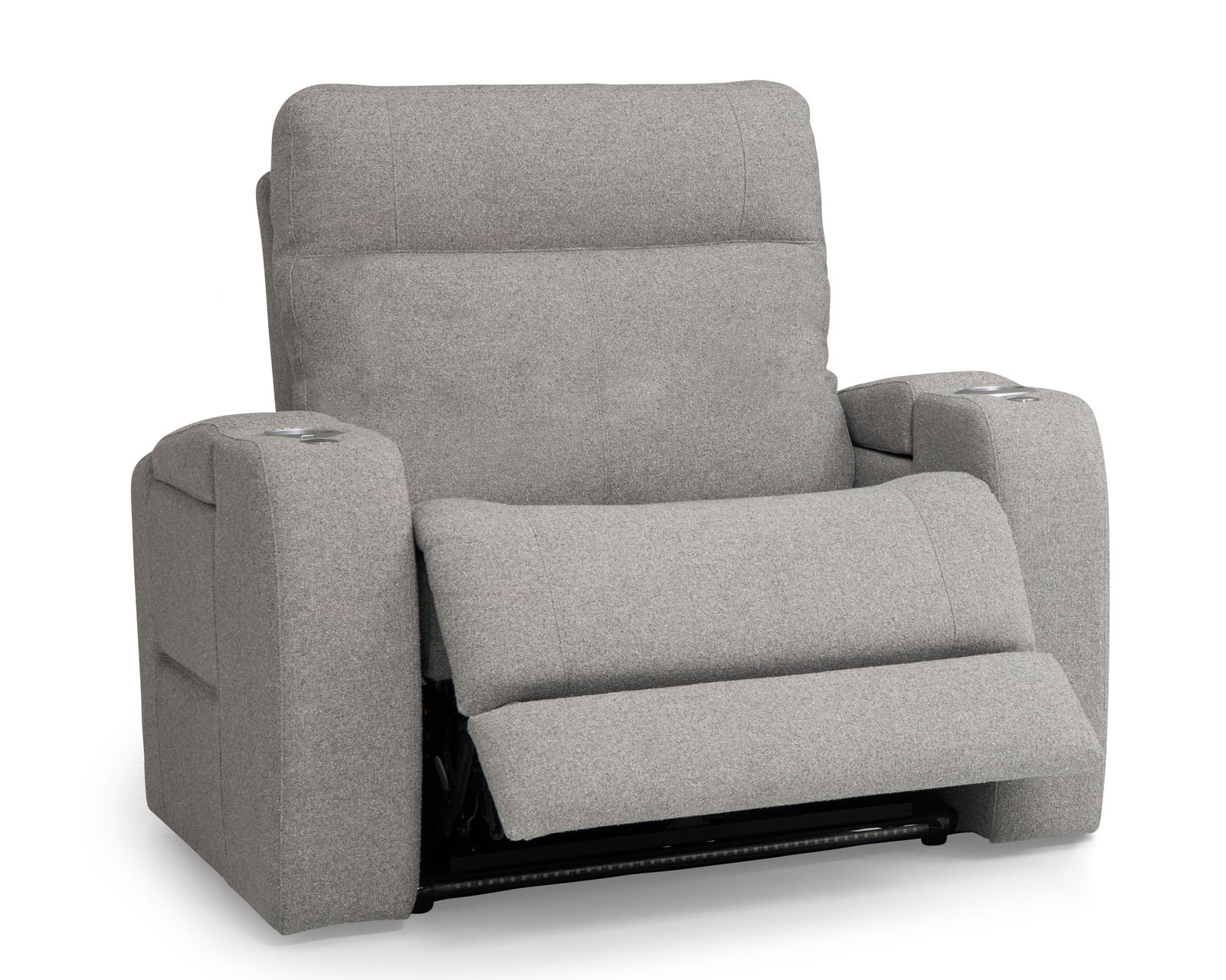 Virtue 41096 Triple Power Home Theater Sectional (+200 colors) - Layout A: Home Theater Recliner 46" Wide