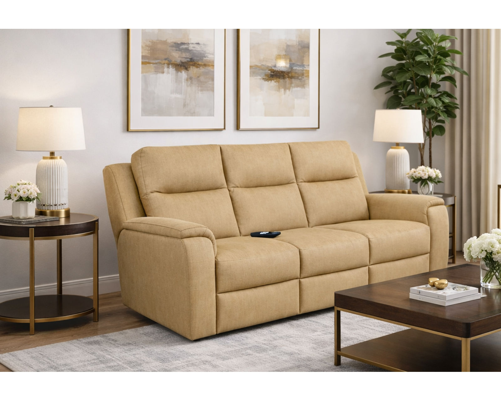Drake 304 Dual Reclining Zero Gravity Reclining Sofa with SoCozi™ Heat & Massage (+100 fabrics and leathers) - Drake 95" Dual Power Zero Gravity Reclining Sofa with Heat and Massage