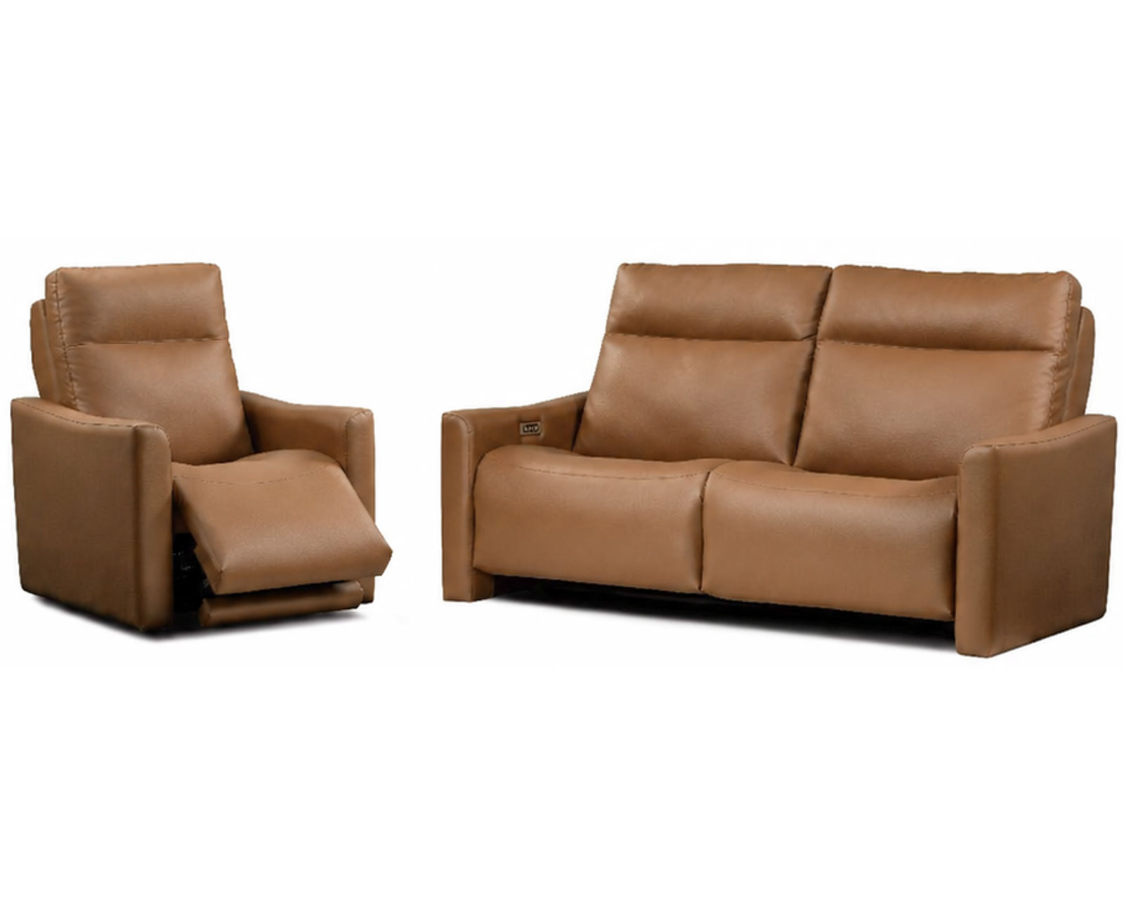 Kirk Dual Power Reclining Sofa — Available in Standard & Wide Cushions, 140+ Leather Options, and 76", 79", or 108" Widths - Designed for Comfort. Built for Life. Priced for You.