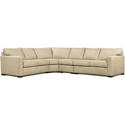 Layout M:  Four Piece Sectional 95" x 123"