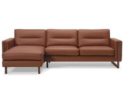 Brookes 77696 Chaise Sectional (+100 leathers)