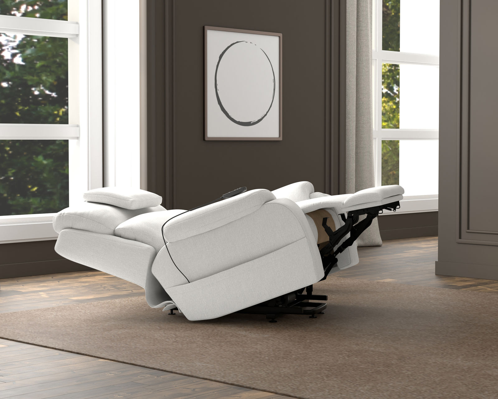 Snoozer Dual Power Lift Power Headrest Lay Flat Recliner with CR3 Heat & Massage + Zero Gravity (3 colors) - Your Everyday Escape into Extraordinary Comfort.
