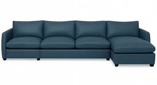 Layout N: Three Piece Sectional 136" wide