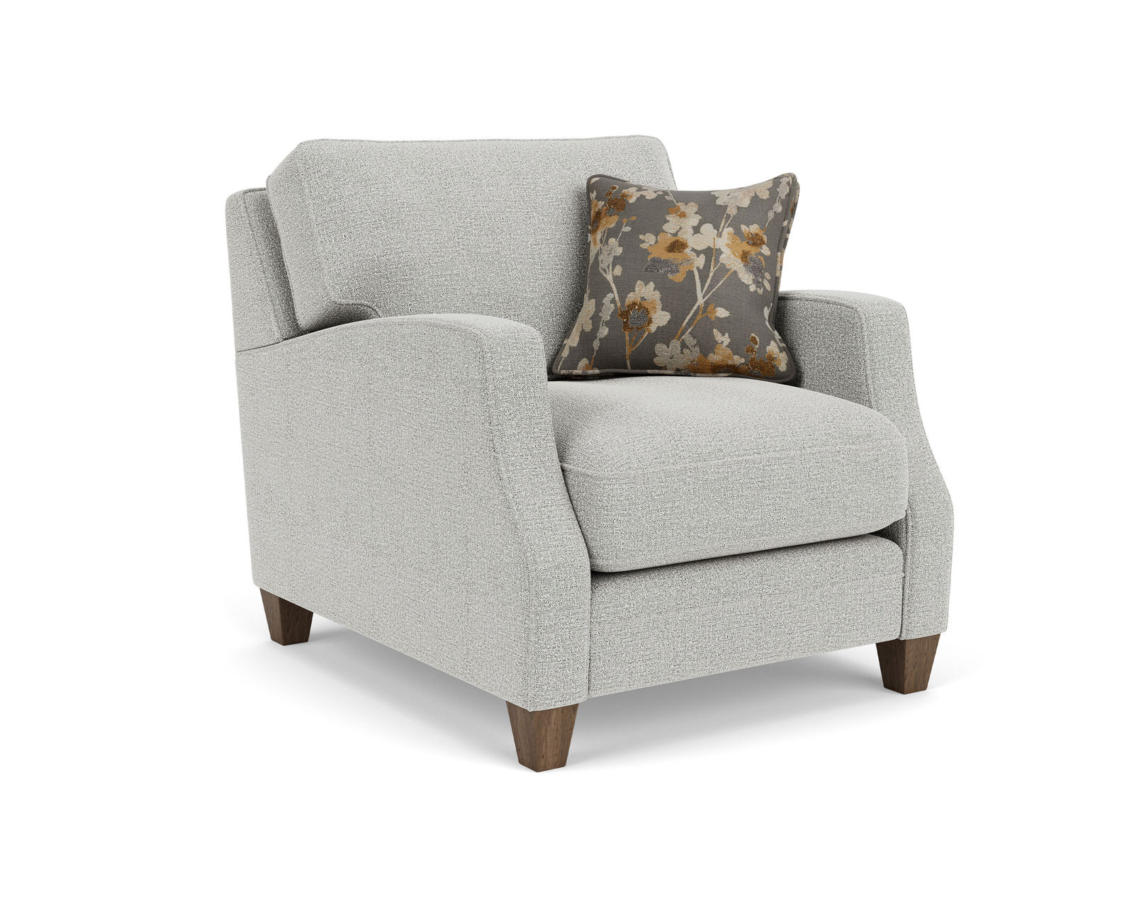 Lennox 7435 Loveseat (100+ fabrics) - Features the Flexsteel Blue Steel Seat Spring never needs replacing.