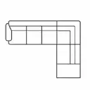 Layout G: Five Piece Sectional (2 Recliners) 143" x 99"