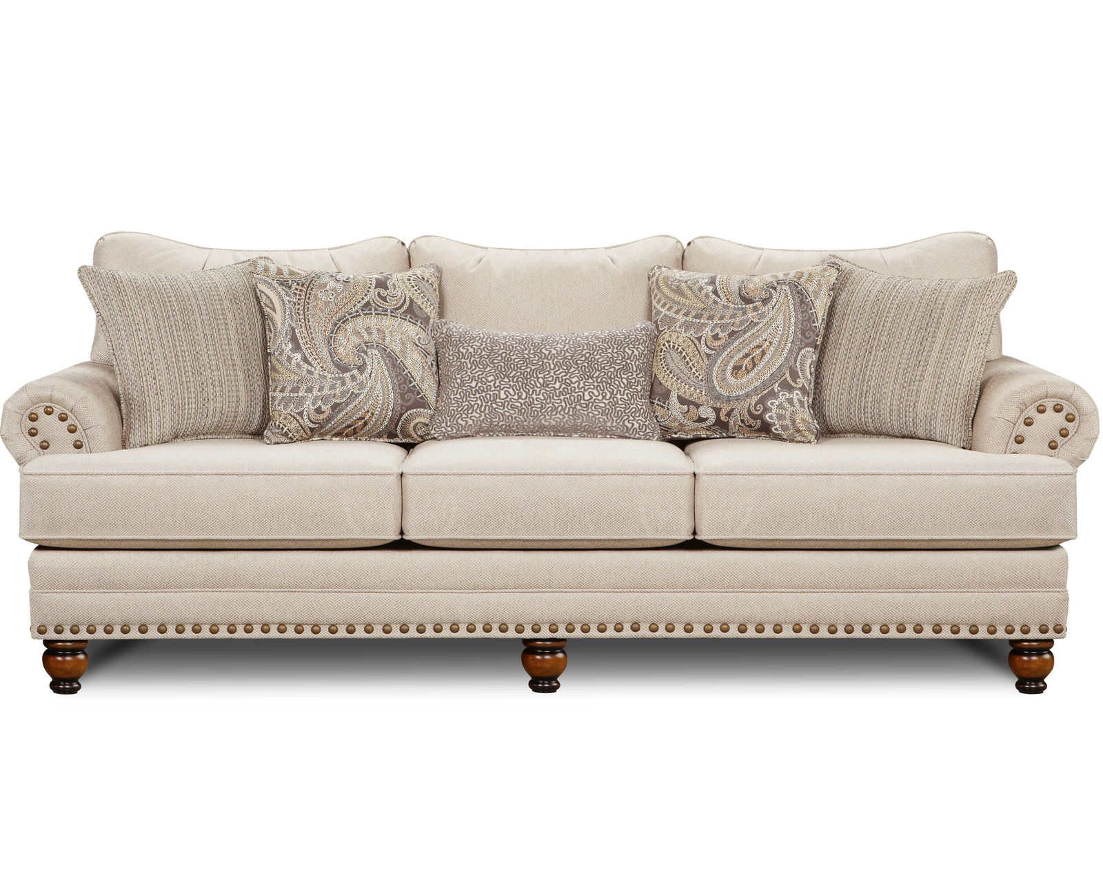 Carys Doe 96" Sofa - 2820-KP - Carys Doe 96" Sofa