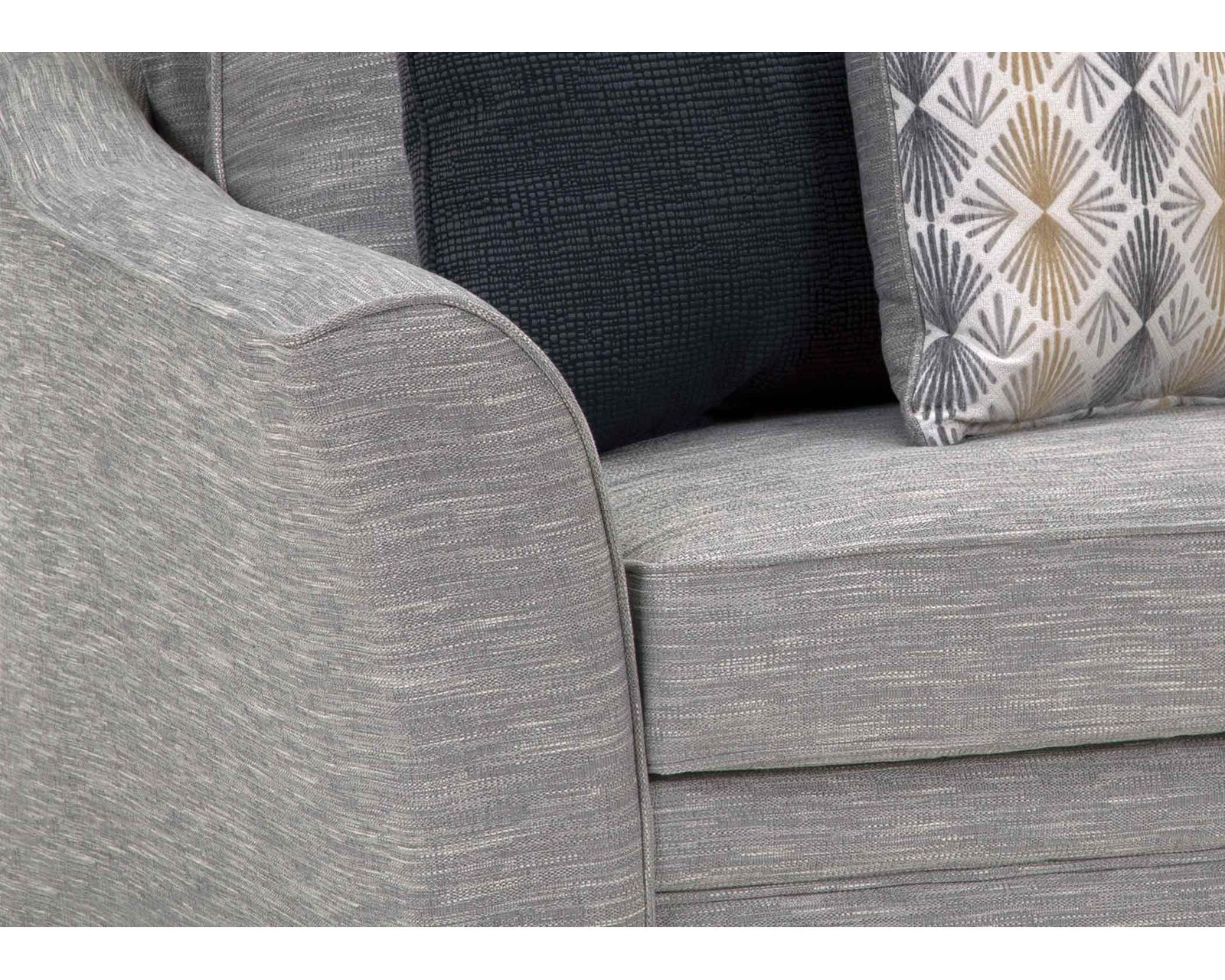 Springer 99" Sofa (Relaxed Sophistication. Generous Comfort. Effortlessly Inviting) - Seat and Back Cushions are Reversible
