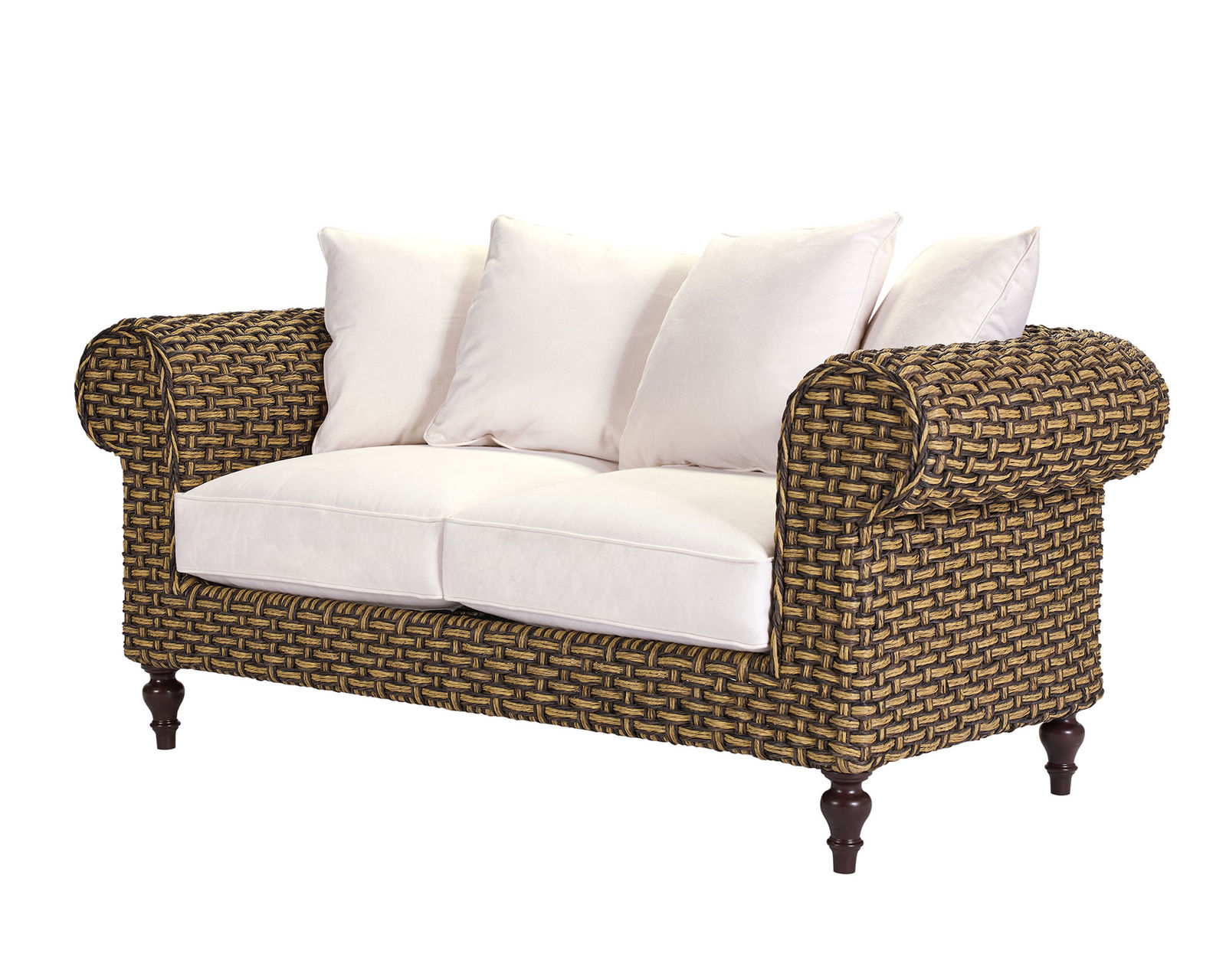 Hemingway Chesterfield Livingroom (Made to order fabrics) - Hemingway Chesterfield Outdoor Loveseat